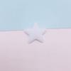 Estrella de cinco puntas de peluche de 2,6 cm para niños, accesorios para el cabello, joyería, ropa, zapatos, sombreros, bolsos, venta al por mayor