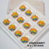 Cuentas Pintadas a Mano, Líneas Versátiles, Puntos, Bolas, Coloridos Accesorios para Joyería Hecha a Mano DIY, Aretes, Pulseras y Collares de Cuentas