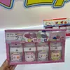 Aretes Magnéticos de Dibujos Animados Hello Kitty Fruta Mariposa Pan 3D Estéreo Girly con Cierre Magnético Fuerte