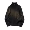 Novedad Otoño 2026 Suéter de Cuello Alto Estilo Callejero Americano Cuello Alto Media Cremallera Suéter de Moda Versátil para Hombre