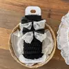 Calcetines de encaje con lazo y volantes estilo coreano para otoño e invierno, calentadores de pantorrilla para chica dulce Lolita, cubiertas de calcetines adelgazantes y que alargan las piernas