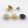 Tornillos Planos de 12 mm, Clavos de Piezas de Ajedrez, Clavos para Fondo de Bolsas, Remaches de Aleación, Clavos Decorativos para Herrajes de Bolsas