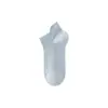 Calcetines Blancos para Mujer, Calcetines de Malla Fina Transpirables de Verano hasta la Pantorrilla con Diseño de Orejas, 10A Antibacterianos, Antideslizantes, Talón Antideslizante, Calcetines Cortos de Algodón Puro
