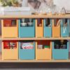 Caja de Almacenamiento Gabinete de Cocina Cajón en Ángulo Recto Estilo Japonés Cesta de Almacenamiento Separada Cesta de Almacenamiento con Celosía para Organizar el Escritorio