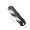 Fabricante de Peines de Acero Inoxidable para Peluquería, Peines Plegables, Peine para Aceite, Peine para Barba, Peine para Estilismo de Barba de Hombre, Peine Portátil de Plástico