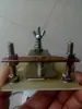 Caixa de Montagem do Suporte da Placa de Salto Booster com Cabeça de Platina de Bobina Antiga Acessórios de Parafuso de Contato