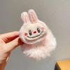 Labubu Lindo Dibujo Animado Felpa Banda para el Cabello Pequeño Animal Círculo de Intestino Grueso Transfronterizo Dibujo Animado Banda Elástica Creativa Muñeca Accesorios para el Cabello