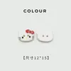 Botones para Abrigos de Niños, Botones para Cárdigan de Suéter de Bebé, Camisa, Conejo de Dibujos Animados de Resina, Gatito, Cachorro, Accesorios de Botones