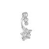 Amazon Nuevo Colorido Placa de Timón Anillo de Diamante Timón de Barco Uñas de Zirconia Anillo de Pezón de Mariposa Joyería para Piercing