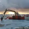 Suministro Directo de Fábrica de Barco Dragador Water King, Excavadora Anfibia de Operación Rápida, Barco Dragador Anfíbio Water King