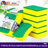Pano de esponja de banana pode ser processado customizado Fábrica de Necessidades Diárias Limpeza de cozinha escova de lavar louça esponja de limpar panela pano de lavar louça
