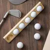 Suporte de armazenamento de bolas de golfe transfronteiriço, suporte de exibição de armazenamento de compartimento de golfe de mesa, suporte de exibição de tênis de mesa