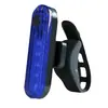 056 Luz Trasera de Bicicleta para Ciclismo al Aire Libre Carga USB Impermeable para Montar de Noche Alta Luminosidad Luz de Advertencia de Seguridad Luz Trasera para Bicicleta de Montaña