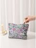 Nuevo Bolso de Cosméticos Jacquard Retro Francés, Gran Capacidad, Gama Alta, Clutch de Mano, Bolsa de Almacenamiento, Neceser
