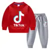 Conjunto de Sudadera para Niños Otoño/Invierno 2026, Nuevo Modelo Elegante para Niños Mayores, Forro Polar y Engrosado para Calor, Conjunto de Invierno de Manga Larga