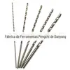 Broca helicoidal alongada de aço rápido 150 de comprimento 200 de comprimento h2 cabo reto broca para marcenaria broca para furos profundos