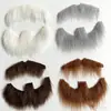 Barba Falsa Transfronteriza Halloween Autoadhesiva Bigote Realista Fiesta Cosplay Barba de Chivo Barba de Barbilla Disponible en Múltiples Colores