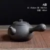 Estufa de alcohol de arena púrpura creativa estufa para preparar té tetera viaje al aire libre juego de té kung fu infusor de té lámpara de alcohol calentador de té