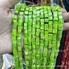 Cuentas Cuadradas Naturales Cristal Ágata Piedra Cuentas Sueltas Cuadrado de Ángulo Recto Cuentas Cubo de Azúcar Accesorios para Joyería DIY