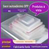 Opp saco autoadesivo transparente joias colar saco de embalagem saco auto-selante saco plástico selado saco autoadesivo atacado