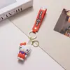 Chaveiro fofo de gato Kt, pingente de desenho animado Sanrio, pingente para bolsa, chaveiro para carro, presente Arcade City, atacado