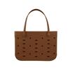 Bolsa de Playa Eva para Exteriores Europea y Americana, Bolsa con Agujeros, Accesorio DIY, Bolsa Impermeable de Baño de Gran Capacidad, Neceser