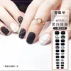 Usando peça de nail art vermelho da internet branco cor semitransparente corrente diamante blush florescendo nail art laço removível produto finalizado