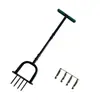 Herramienta para Aflojar la Tierra del Césped, Horquilla de Acero para Remover y Cavar la Tierra, Herramientas Agrícolas para la Preparación del Jardín y el Patio, Fábrica de Herramientas de Jardinería
