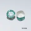Diamante para Nail Art Dongzhou Autêntico 10mm Quadrado Gordo Fundo Pontiagudo Diamante para Joias DIY Acessórios Diamante de Vidro Colorido Revestido Brilhante Lote