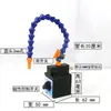 Máquina de Chispas con Interruptor, Base Magnética, Tubo de Pulverización de Aceite, Tubo de Aceite para Máquinas Herramienta, Tubo de Pulverización de Agua, Enfriador de Cabeza Redonda, Base Magnética Fuerte, Tubo Simple/Doble