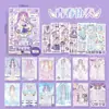 Lingmu Cadeia de Suprimentos Xinmo Shanshan Jogo de Vestir DIY Recorte Manual Multitemático Cena Decoração Cartoon Material Manual