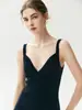 Suave, pura y sutilmente de estilo francés~Camisola de punto 100% cachemira para mujer, corte ajustado, ideal para usar en capas y perfecta como capa interior o top básico