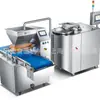 Máquina Inteligente Totalmente Automática para Rellenar Pasteles Bizcocho Pastel Chiffon Máquina Rellenadora de Pastelería Comercial