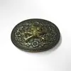 Comercio Exterior Estilo Vaquero Occidental Retro Hebilla Lisa Hebilla de Cinturón Accesorios para Cinturón Placa Hebilla Fabricante Venta Directa Mayorista