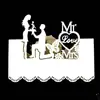 Exportação spot de fábrica Amazon sofá de amor tridimensional cartão de assento borboleta oca MS MRS cartão de mesa mesa de assinatura de casamento