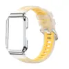 Adequado para Pulseira Huawei 11 Moldura de Metal Gelatina Huawei Band 11 Gelatina Silicone Transparente Pulseira de Relógio