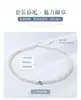 Conjunto de Cuatro Piezas: Collar y Pulsera de Plata de Ley S925 con Concha Plateada, Perla de Importación Transfronteriza Incrustada y Aguamarina Pura Natural