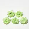 Cabeça de flor de rosa pontiaguda artificial flor de seda diy adorno de cabeça acessórios de vestuário antigo feitos à mão flor de chão de casamento Parede de Flores
