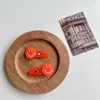Nueva Corea del Sur Color Gelatina Frito Fuego Lindo Triángulo Ola Punto Pasador Pinza para Flequillo Lateral Pinza Rompedora Infantil Todo-partido