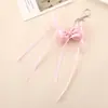 Nuevo Colgante Creativo de Cadena Colgante con Lazo de Perlas para Bolso, Funda de Teléfono, Llavero, Adorno, Exquisito Accesorio de Regalo Pequeño