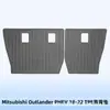 Adequado para Mitsubishi Outlander Phev 2018-2022 Tapetes de Chão TPE Tapetes de Porta-Malas 3D