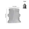 Festival de fantasmas de Halloween molde de vela de fantasma DIY feito à mão gesso vela de aromaterapia desmoldagem fácil molde de silicone atacado