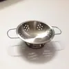 Mini Wok de Acero Inoxidable con Doble Asa Tazón de Doble Asa Cocina Cocinando Olla Pequeña Plato Pequeño Olla