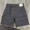 Nuevos shorts de verano funcionales de estilo japonés para hombre, de secado rápido, transpirables, con cinturón de hebilla y múltiples bolsillos para ropa de trabajo, deportiva y casual