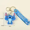 Llavero colgante de Stitch transfronterizo, figura de goma blanda de dibujos animados, regalo de vacaciones, pequeño regalo creativo, personalizable