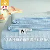 2026 Nueva Clase A Grado Madre e Hijo Algodón Burbuja Suave Tipo Nube Sábana para Cama Hogar Sencillo Color Sólido Juego de Sábanas de Tres Piezas Kin