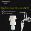 Adaptador de fivela de máquina de lavar neutra para purificador de água Conector rápido de tubo de 3 pontos Diâmetro externo 9,5 mm Tubo de conexão rápida de tubo de água