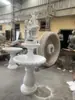 Fuente de Estilo Europeo para Jardín, Accesorios de Boda, Adornos Grandes Nuevos, De Pie, Agua Circulante, Elemento de Agua para Patio de Villa