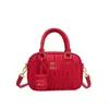 Bolsas Cor Lisa Bolsa de Boliche Feminina 2025 Nova Versátil para o Dia a Dia Bolsa Boston Estilo Coreano Tendência Bolsa Transversal Atacado