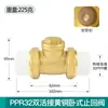 Válvula de Retención de Cobre Válvula de Retención Horizontal de Cobre 1/2" 3/4" 1" Bomba de Agua DN15 Tubería de Agua 20 Válvula Unidireccional 25 Válvula 32 40 50